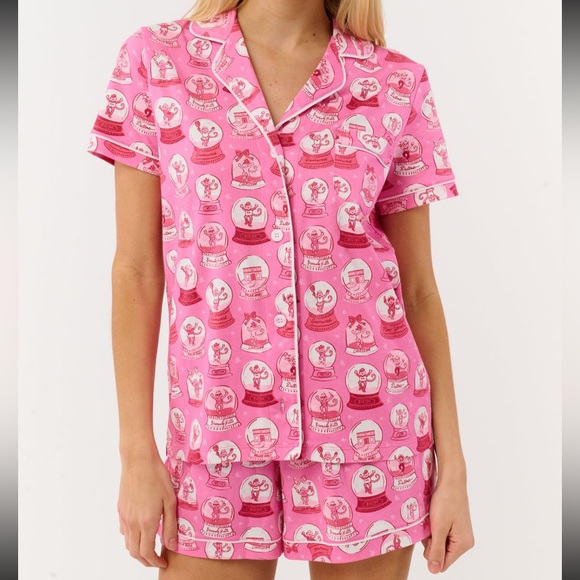 Roller Rabbit Other - NWT Roller Rabbit City Snowglobes Polo Pajama Set